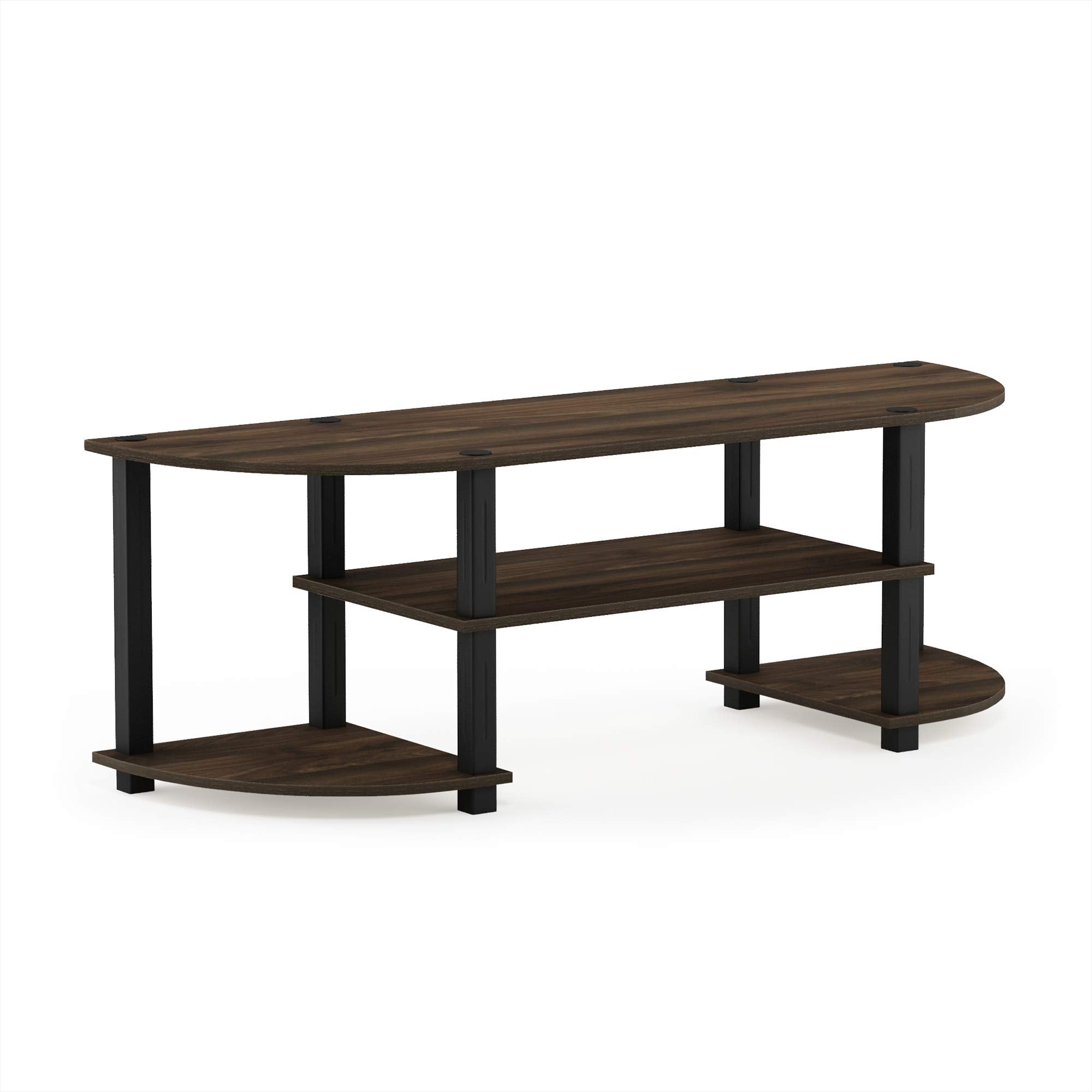 Furinno Turn-S-Tube TV Stand - Wide Entertainment Center for 55 Inch TV