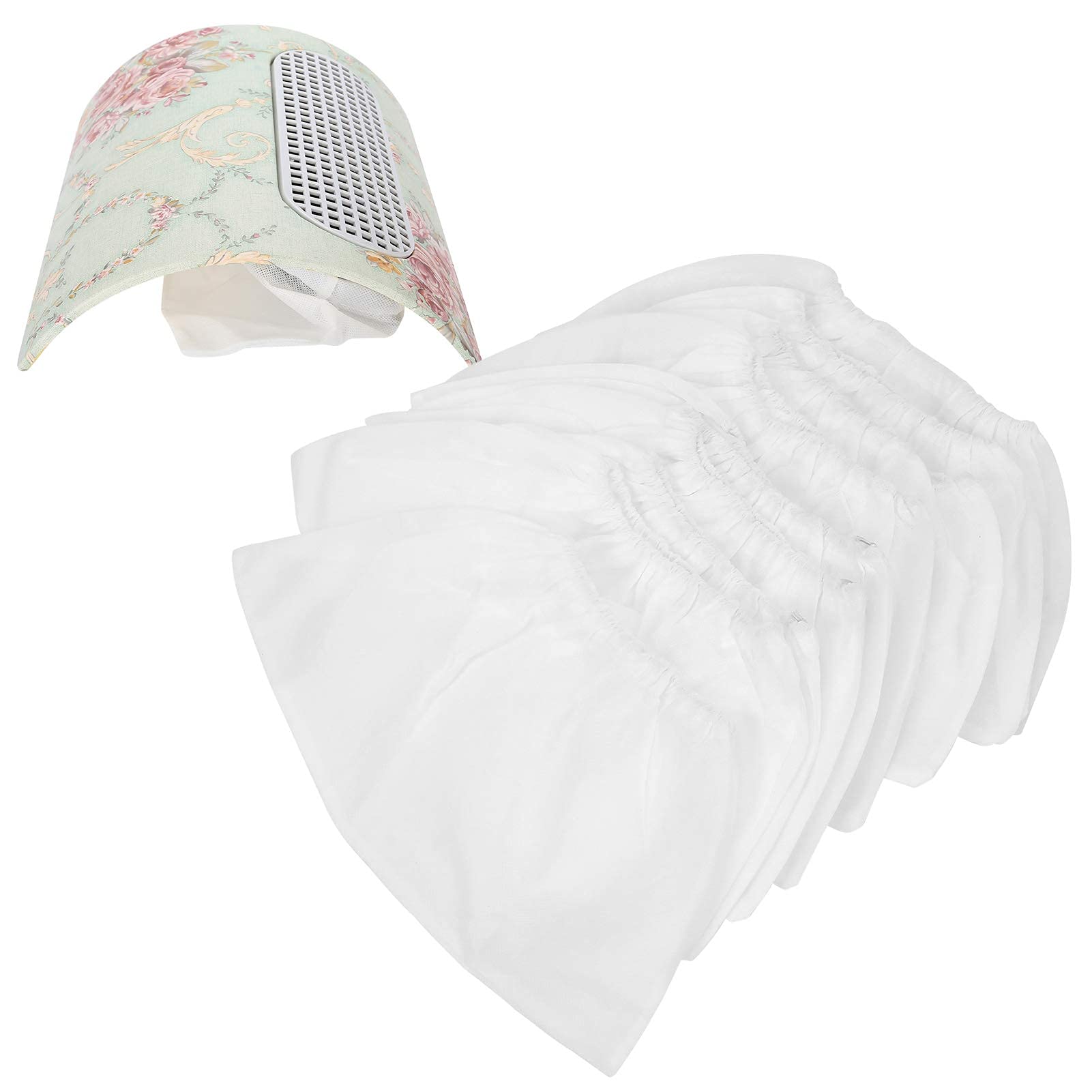 Jolof Store 10pcs Nail Dust Collector Bags for 3-Fan Vacuum Cleaners