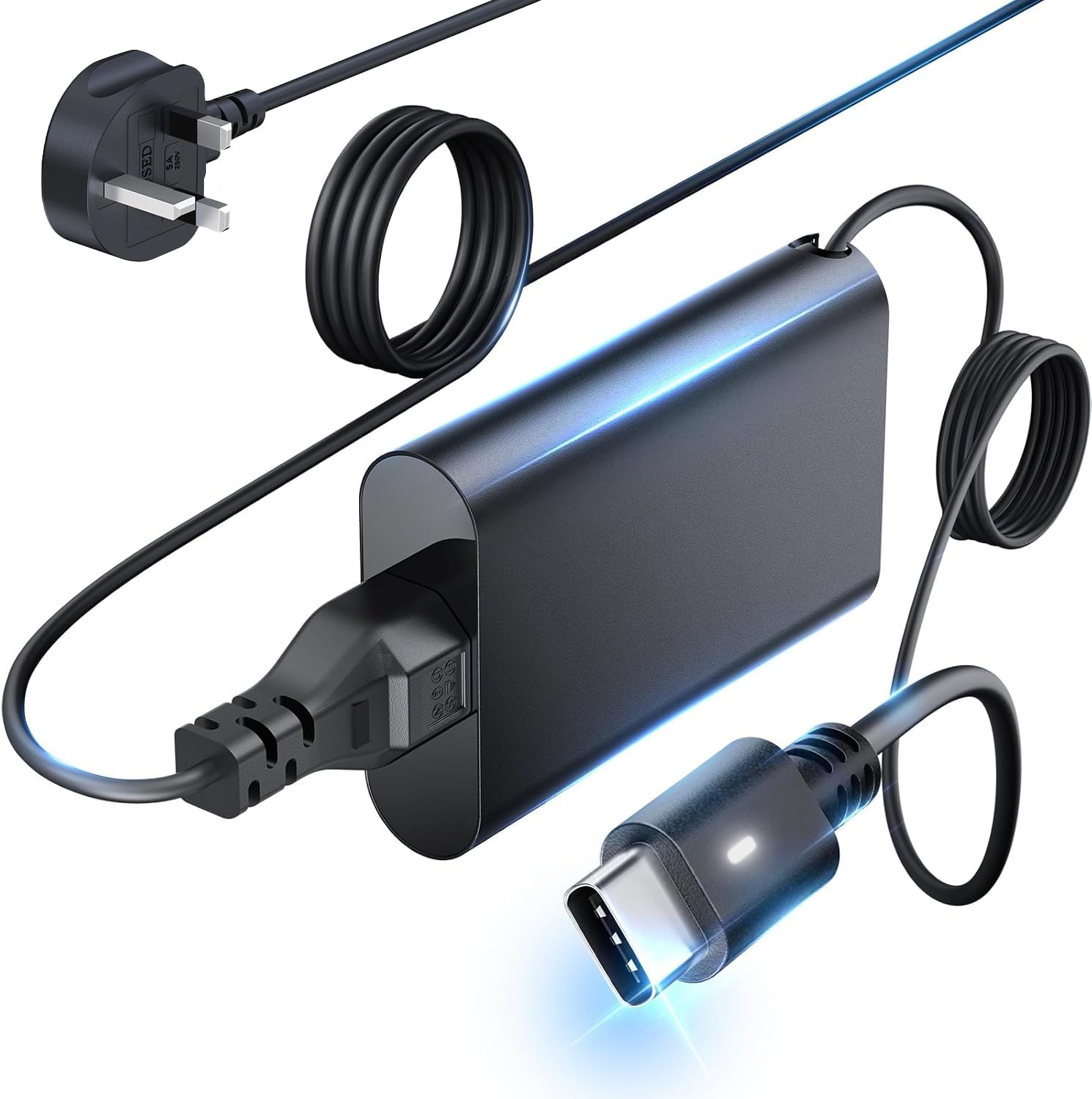 65W USB-C Laptop Charger for Dell Latitude and Inspiron
