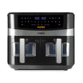 Tower T17100 Vortx Vizion 9L Dual Basket Air Fryer - 10 Pre-sets, Black