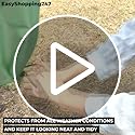 Jolof Store Rotary Airer Cover – 420D Waterproof Garden Dryer Protector