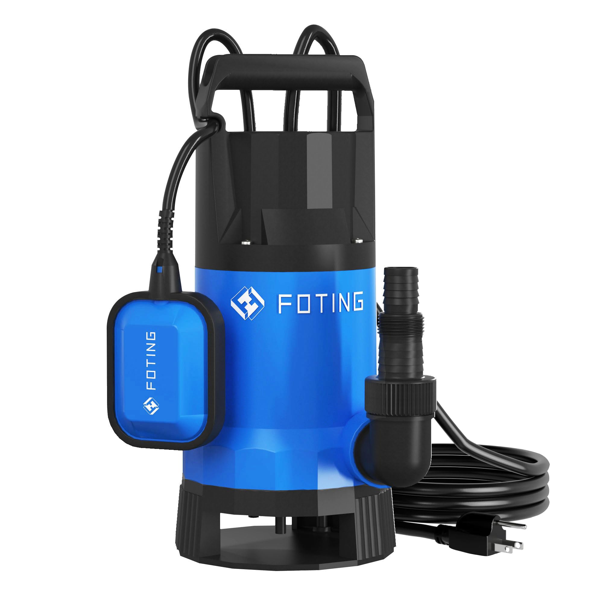 FOTING 1000W Submersible Sump Pump | 17600 L/H Water Pump with Float Switch