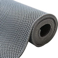 S-Shaped PVC Drainage Mat – 300x90cm Non-Slip Floor Mat, Grey