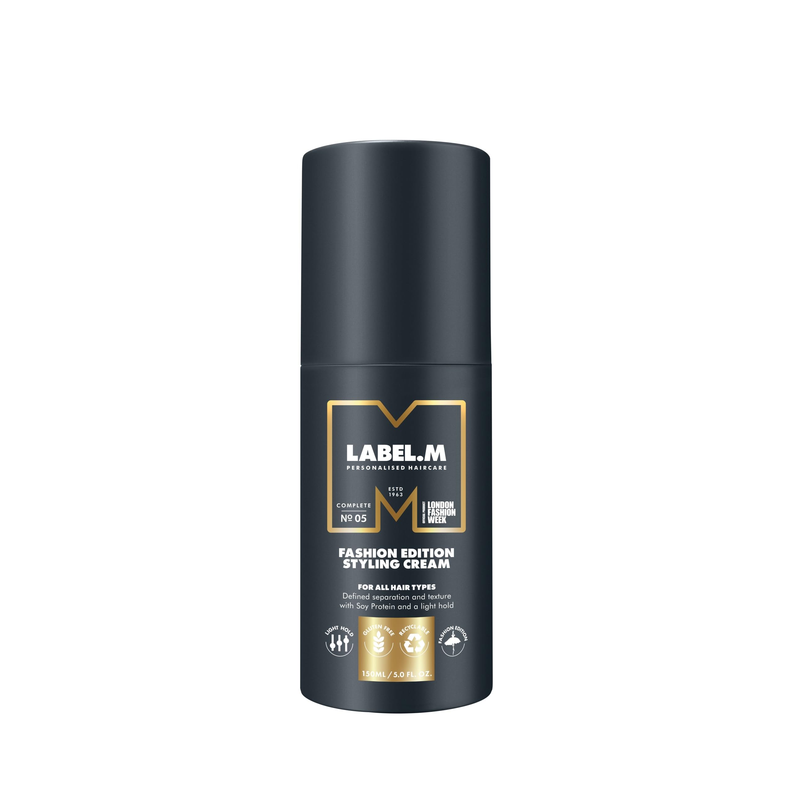 LABEL.M Fashion Edition Styling Cream – Texturizing Heat Protectant 150ml