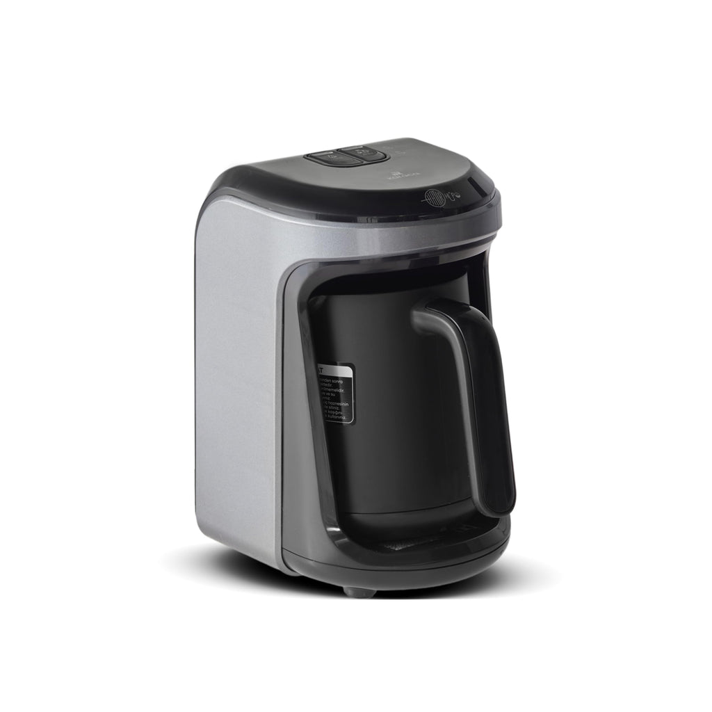 Karaca Hatır Hüps Turkish Coffee Maker & Milk Machine - 5 Cup, Anthracite