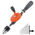 Housolution Hand Drill | 3/8" Precision Cast Steel Double Pinions