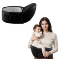 Ergonomic Baby Carrier Hip Seat – Black Waist Stool
