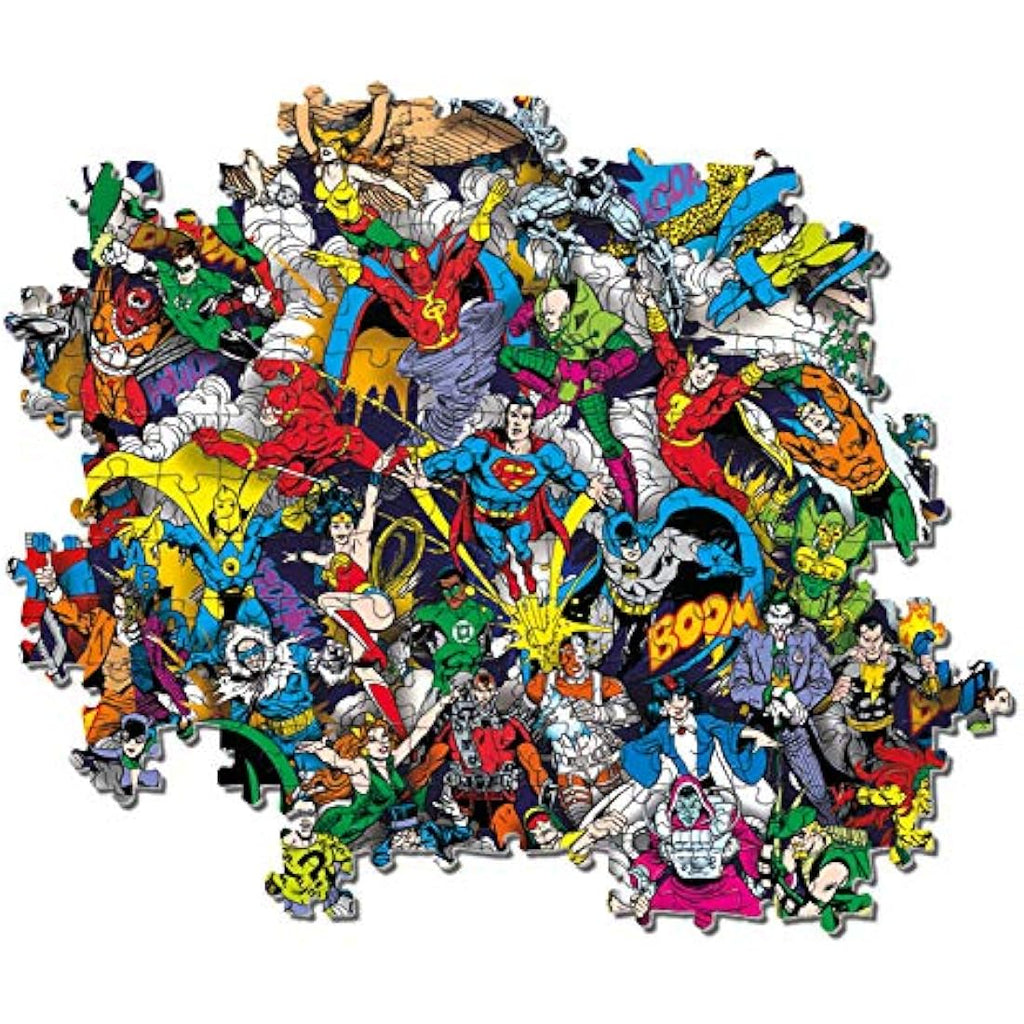 Clementoni DC Comics Impossible Jigsaw Puzzle - 1000 Pieces