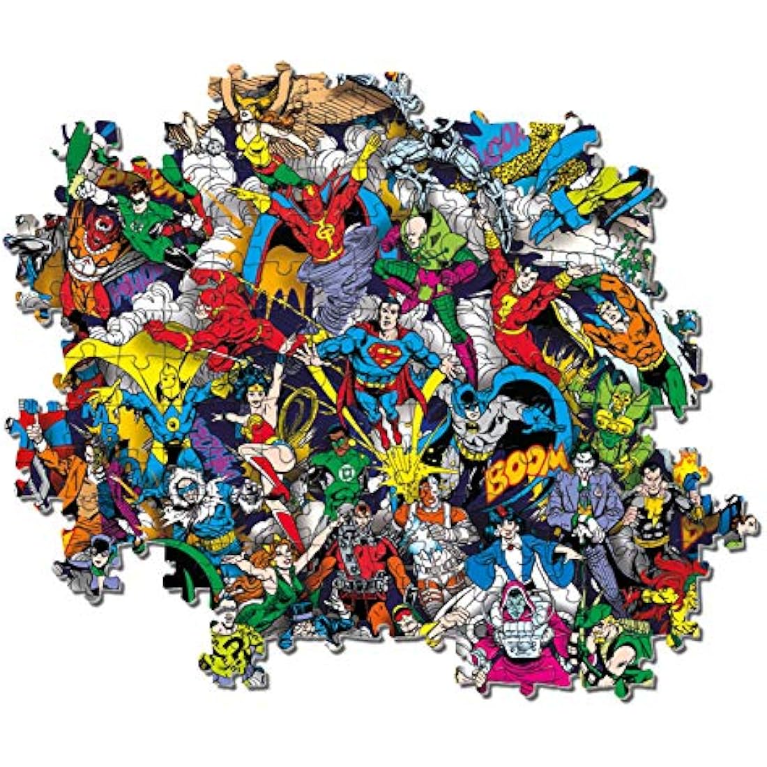 Clementoni DC Comics Impossible Jigsaw Puzzle - 1000 Pieces