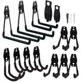 Remiawy Heavy Duty Garage Storage Hooks | 14 Pack Steel Wall Tool Hangers