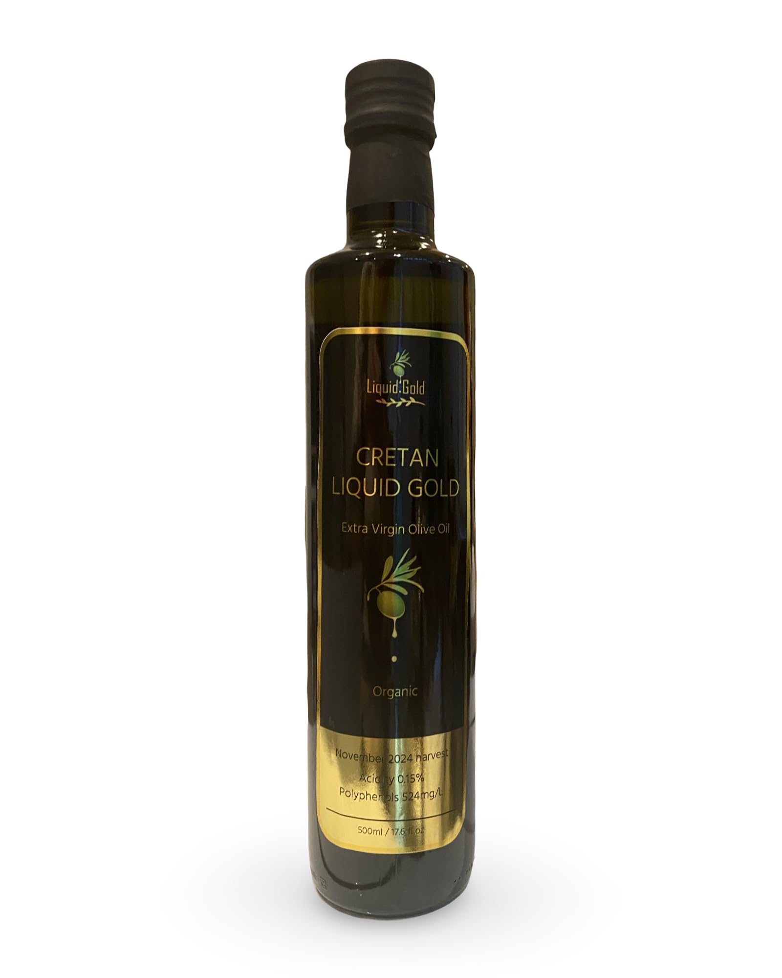 Organic Extra Virgin Olive Oil – Koroneiki Single-Estate 500ml
