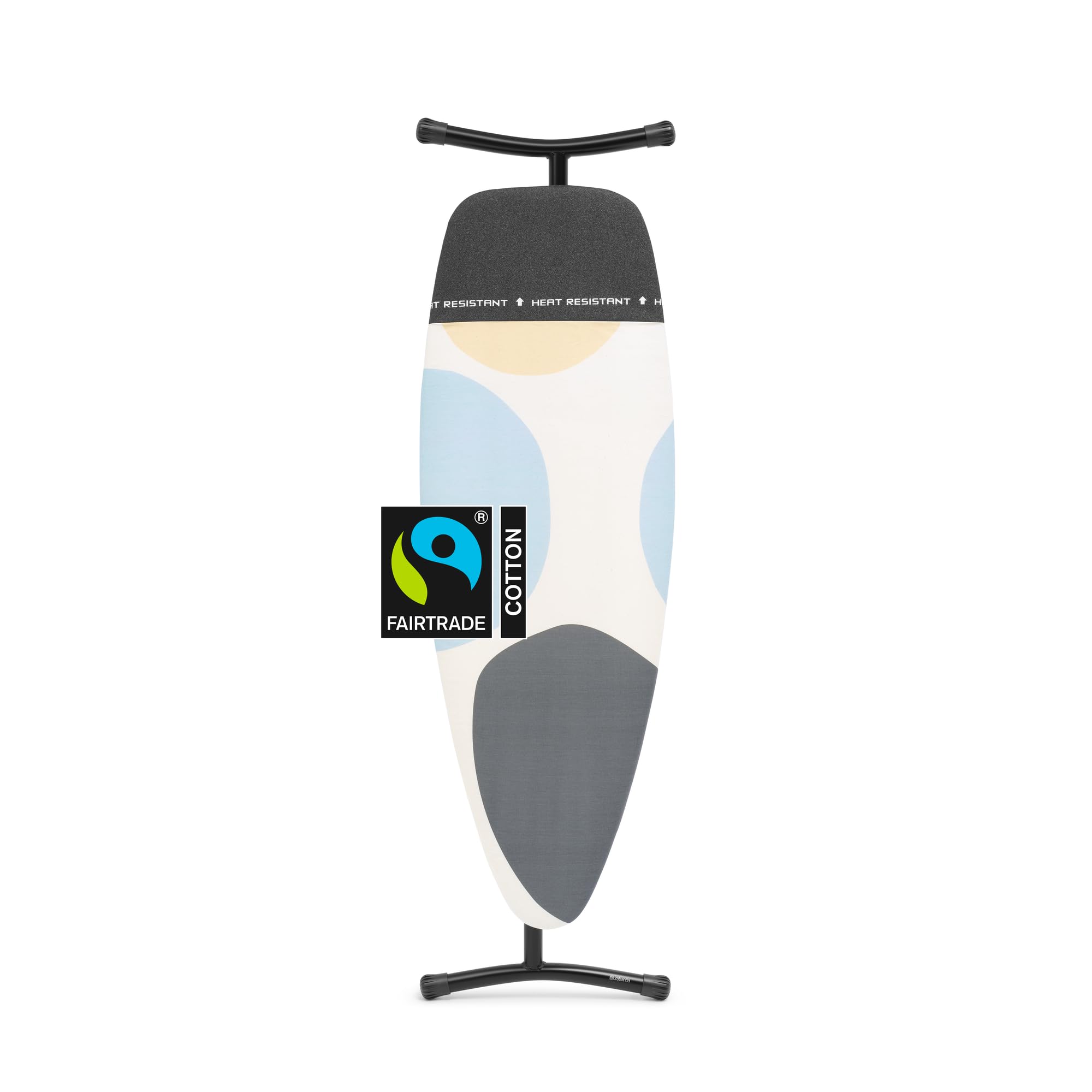 Brabantia Ironing Board D – Wide Steam Iron Rest with Cotton Cover