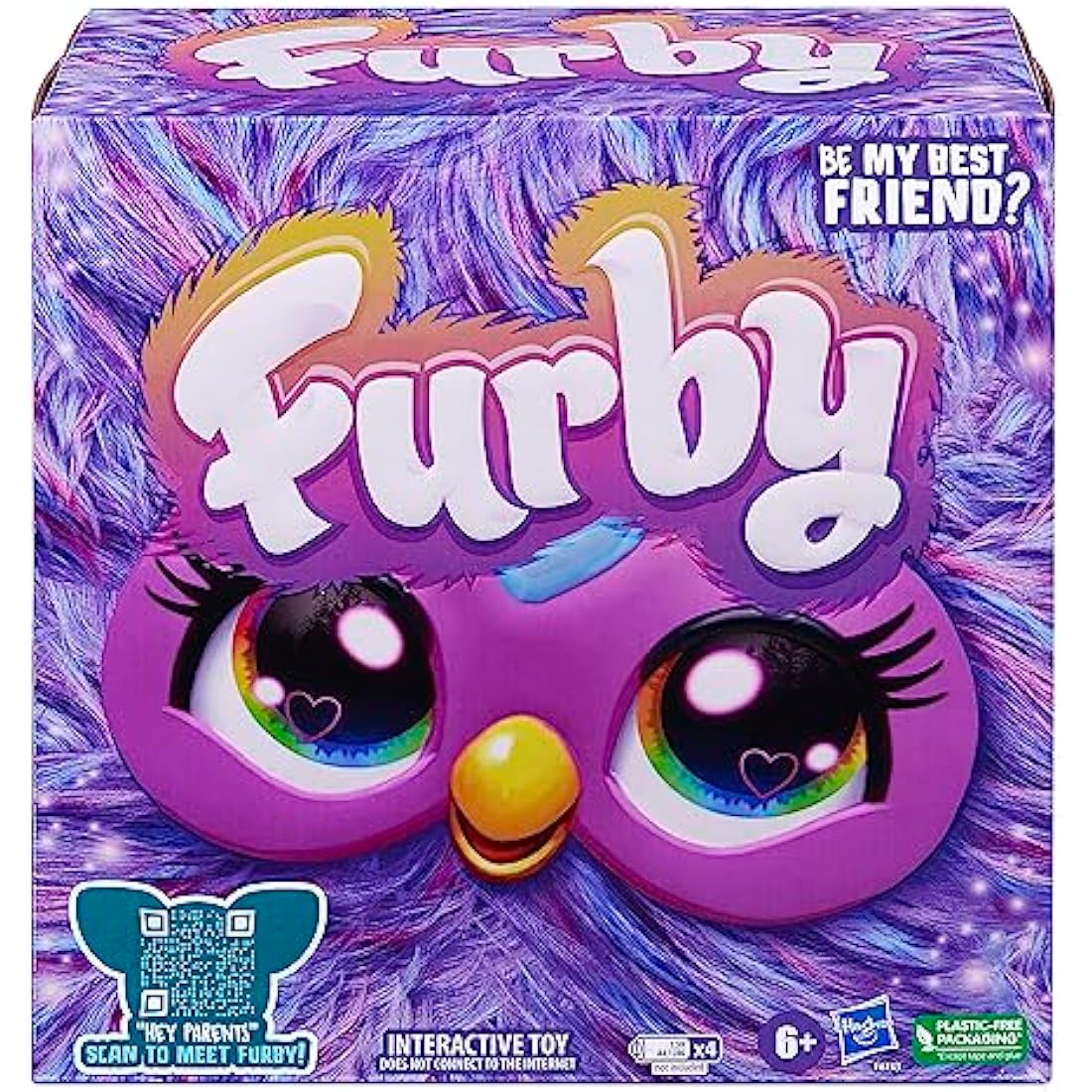Furby Interactive Electronic Plush Toy - Talking Collectible, 15 cm