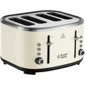 Russell Hobbs Stylevia 4 Slice Toaster – Cream Stainless Steel