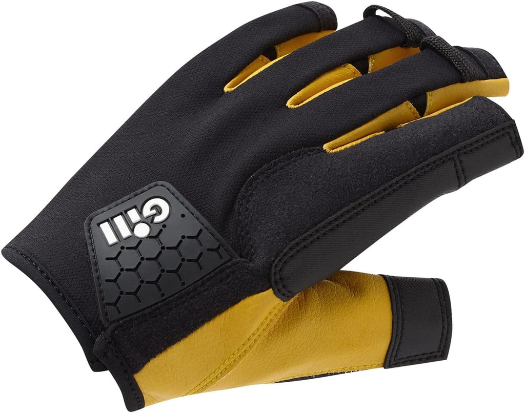 Gill Pro Short Finger Sailing Gloves – Proton-Ultra XD Grip for Kayaking