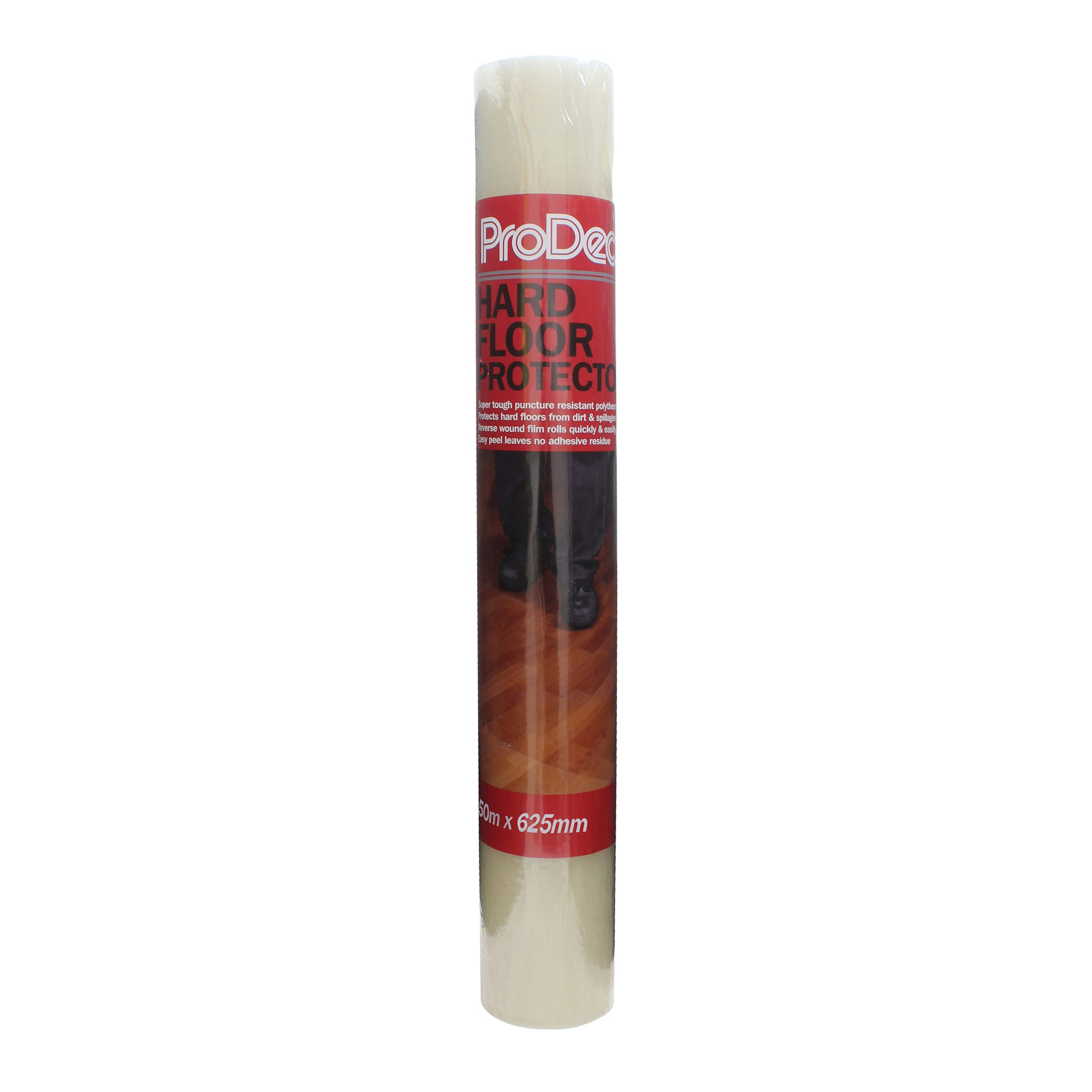 ProDec 50m Hard Floor Protector Film – Waterproof Self Adhesive Roll