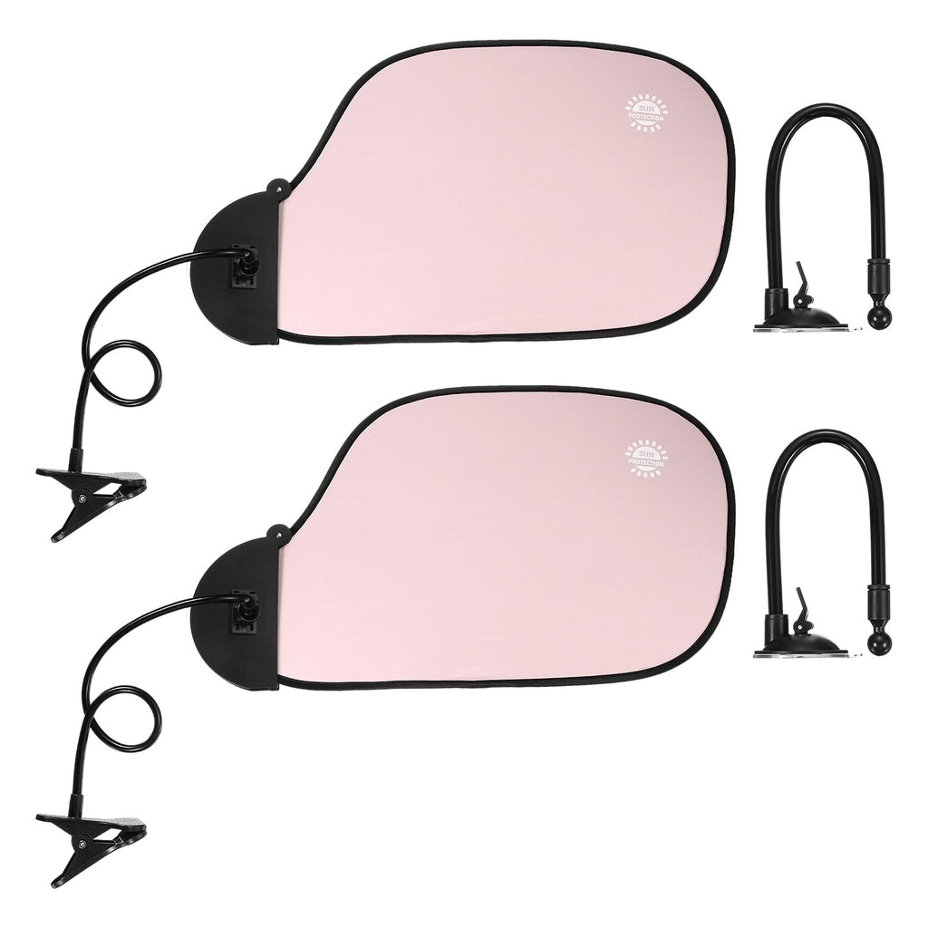 PATIKIL 2Pcs Desk Shade, 22.8" Adjustable Cubicle Shade with Suction Cup and Clip Portable Foldable Cubicle Light Shield for Block Overhead Light - image 1