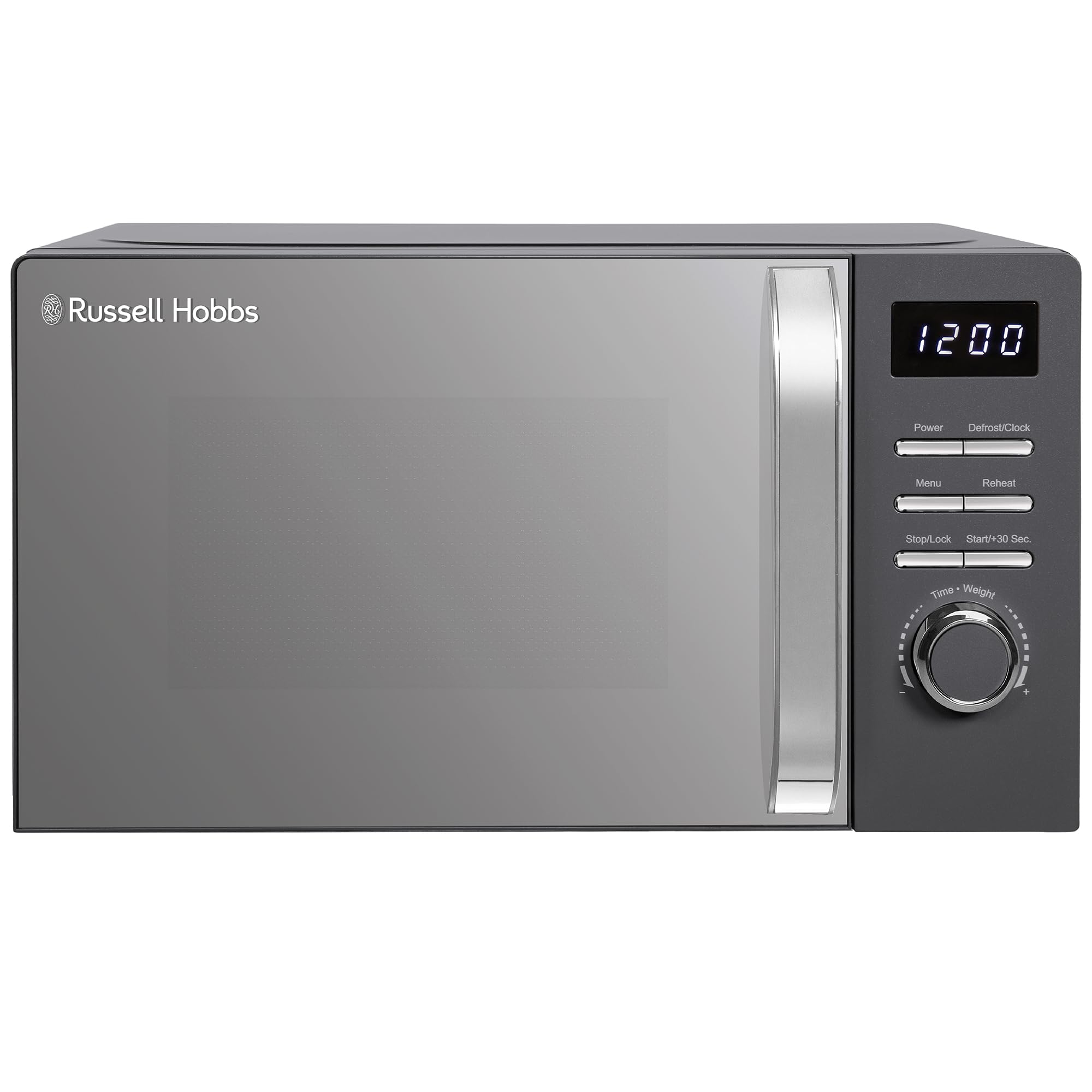 Russell Hobbs 20L Digital Microwave | 800W Storm Grey with 8 Auto Menus