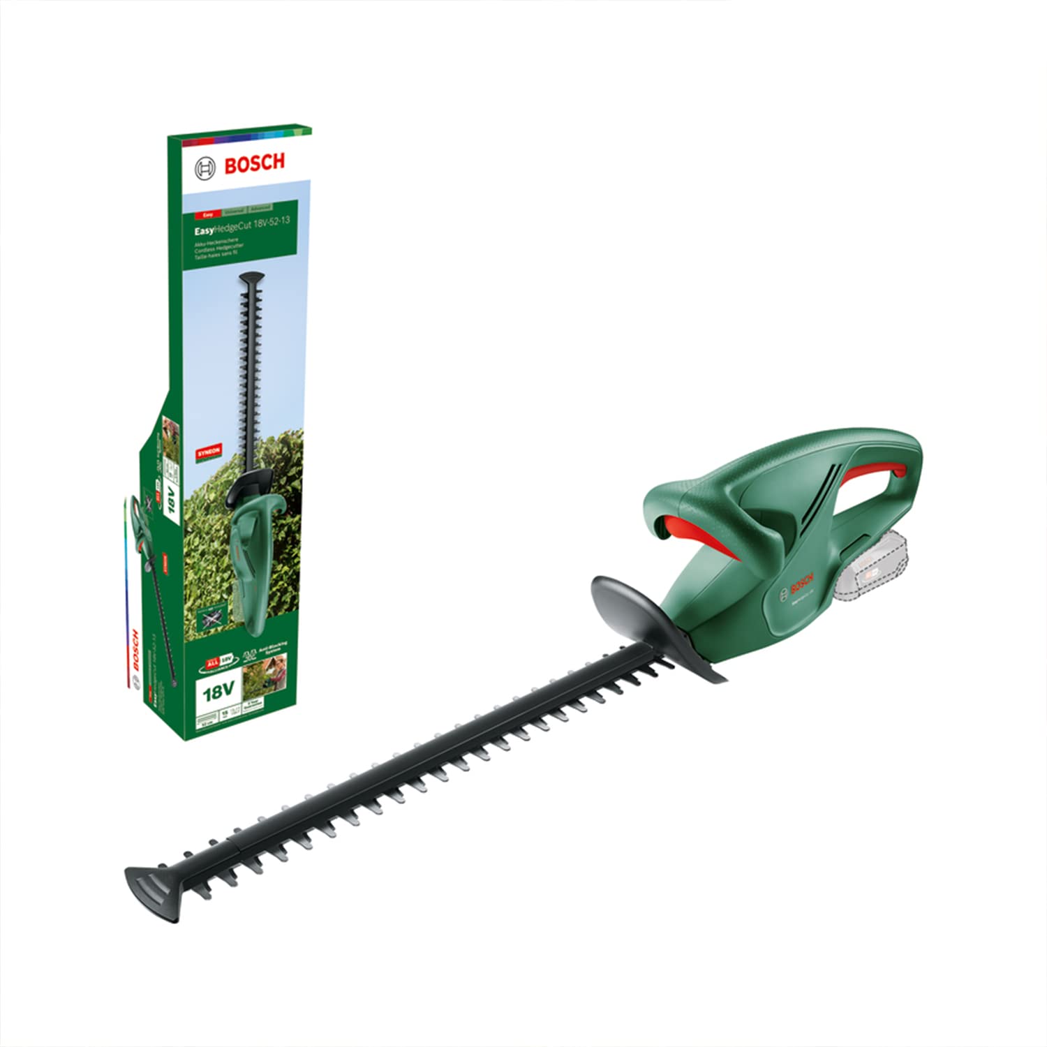 Bosch EasyHedgeCut 18V-52-13 Cordless Hedge Trimmer | 52cm Blade