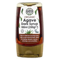 Geo Organics Dark Agave Syrup - Organic Natural Sweetener - 250g (Pack of 3)