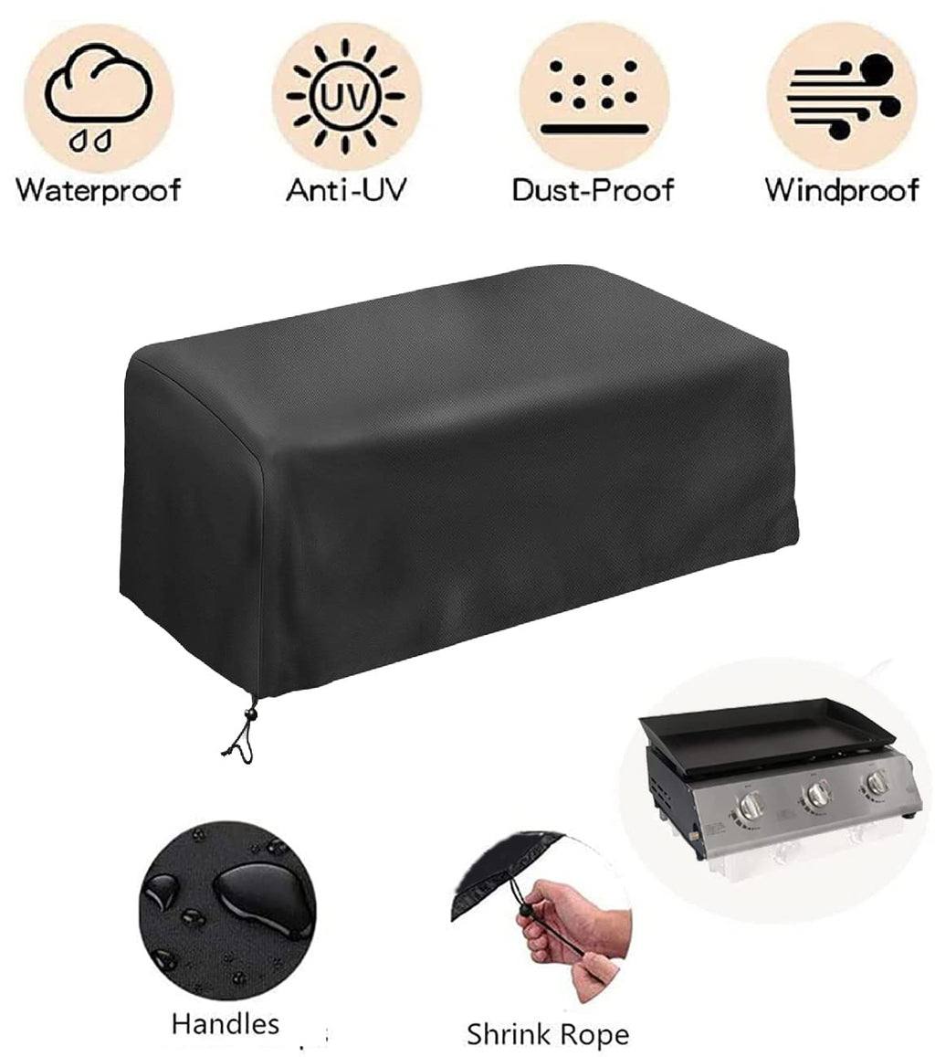 SCHLEUDER Plancha Grill Cover – 600D Oxford Waterproof Barbecue Cover