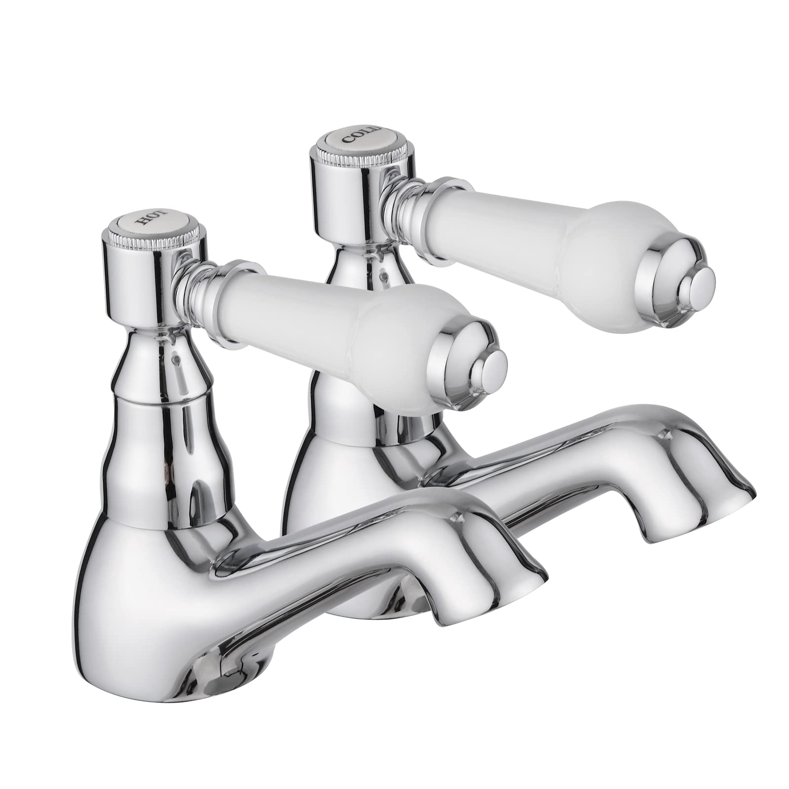 Jolof Store Basin Taps - Chrome Bathroom Sink Faucet with Ceramic Handle