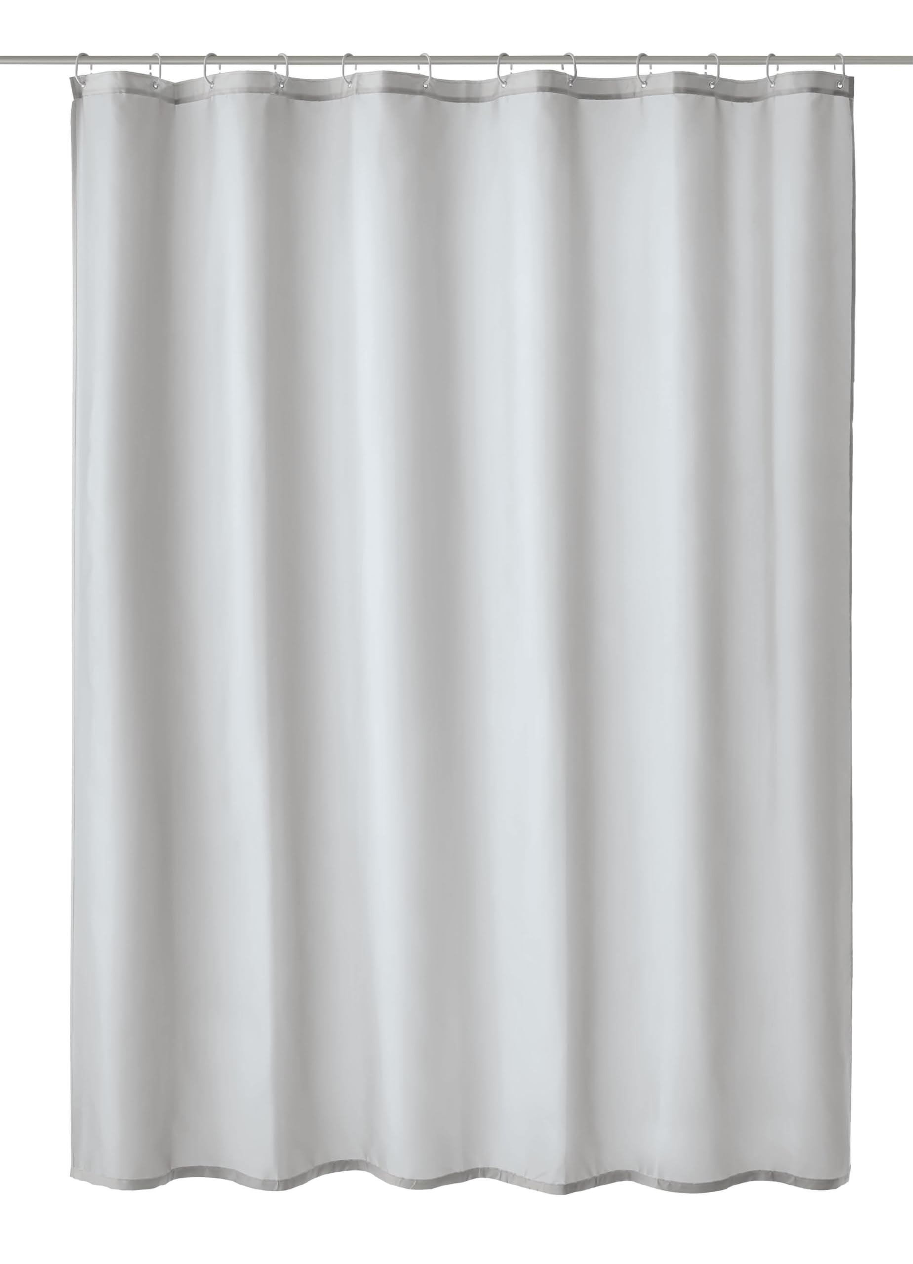 Kleine Wolke Kito Textile Shower Curtain - Fog - 180 x 240 cm