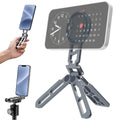 Magnetic Phone Tripod – Aluminum Foldable Desk Stand for iPhone