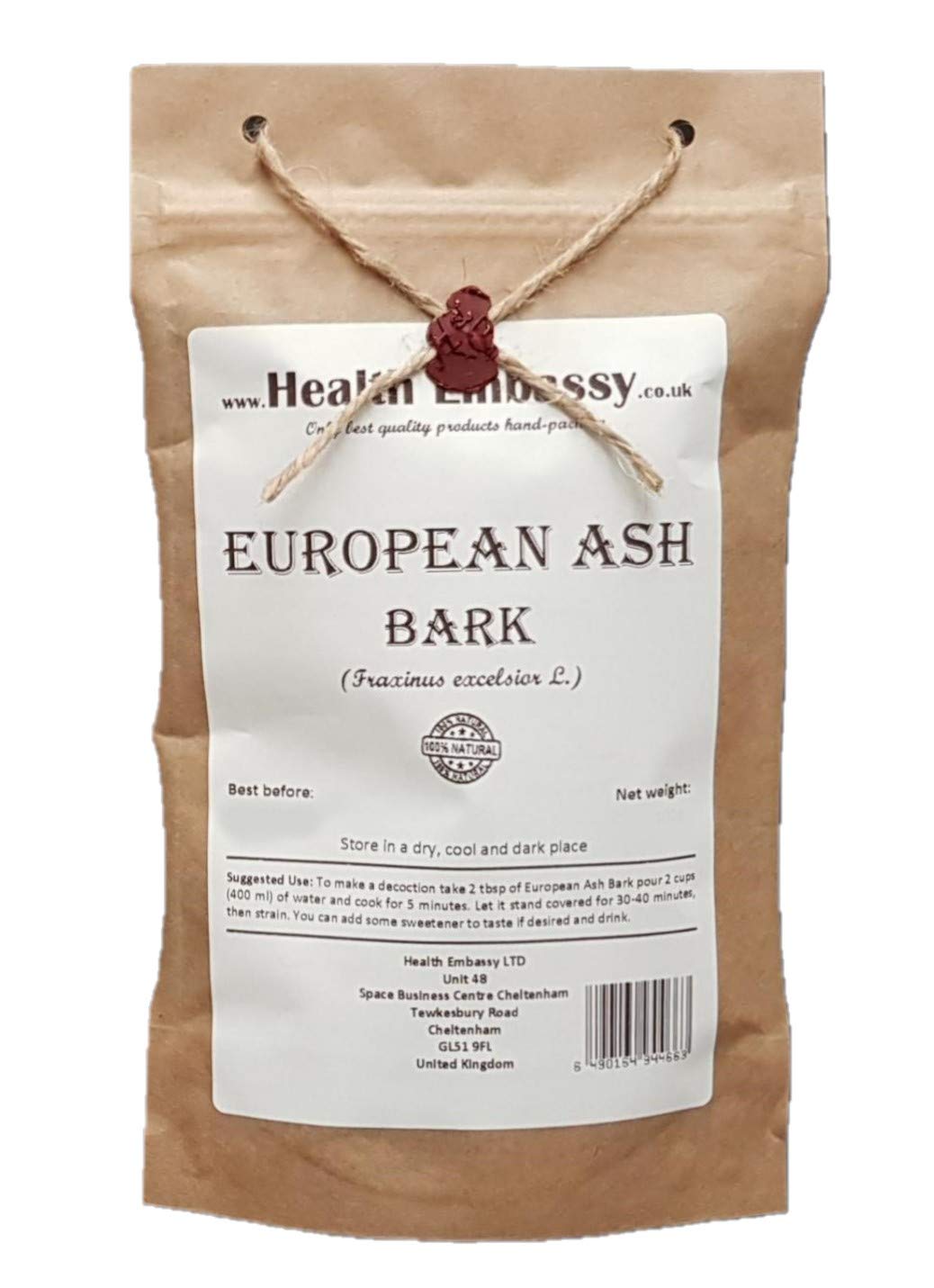 European Ash Bark Herbal Tea | Fraxinus Excelsior L | Health Embassy 100g