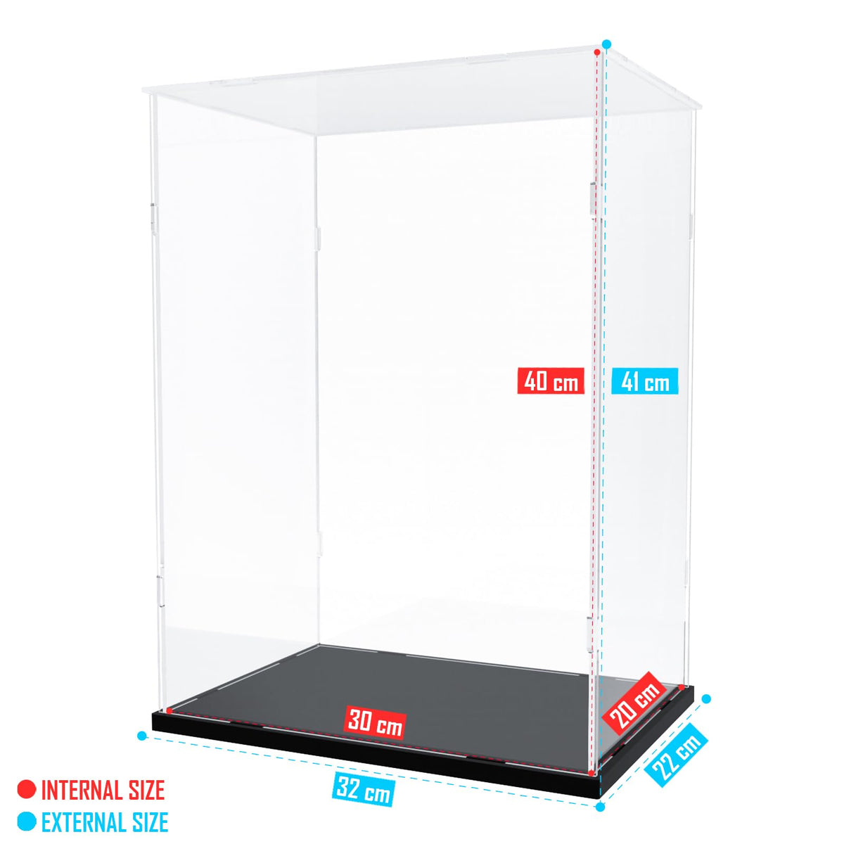 Nynelly Acrylic Display Case for Lego Optimus Prime 10302 for Lego C3PO 75398 Models Figures - Assemble Dustproof Thickened Clear Display Box Cabinet - image 2