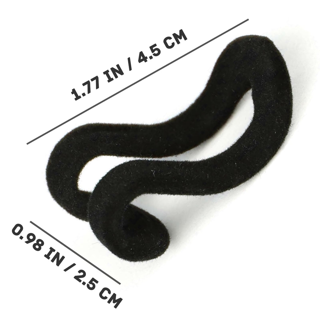 JIANGLAI Velvet Clothes Hanger Connector Hooks, Heavy Duty Hooks Space Saver, Extender Clips Space Saving - image 2
