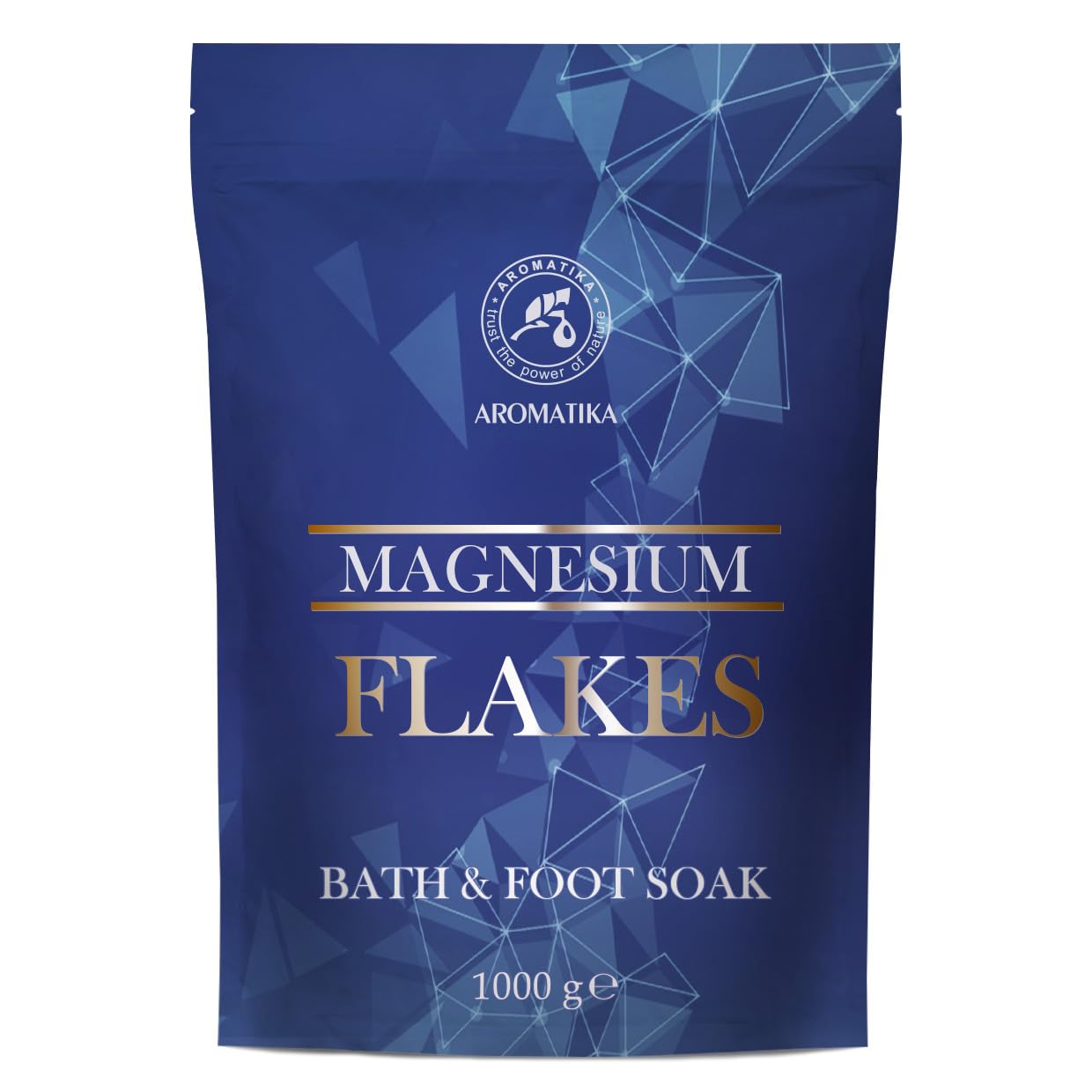 Aromatika Magnesium Flakes 1000g – Relaxing Bath and Foot Soak