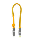 Rolling Square inCharge XL 6-in-1 Universal 100W Cable - Yellow, 30cm