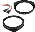 6.5" Speaker Spacer Rings & Harness Kit for Fiat & Alfa Romeo