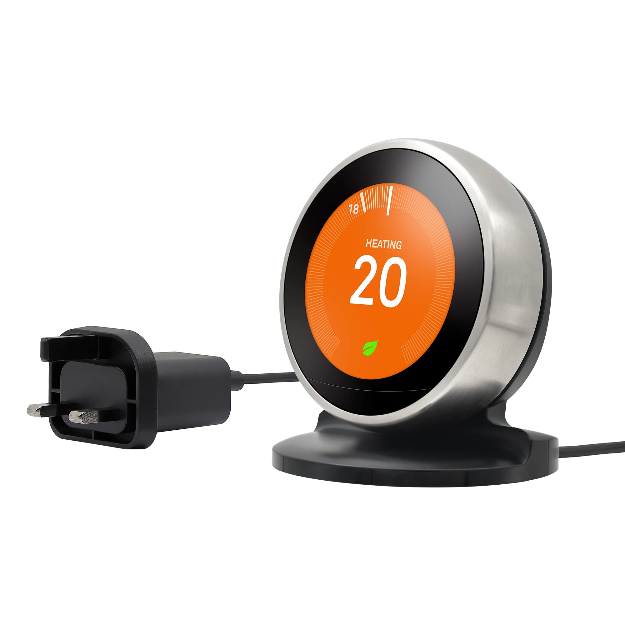Aulbilly Stand for Google Nest Learning Thermostat 3rd Gen | Black