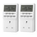 HBN 7 Day Digital Programmable Timer Outlet - 20 ON/Off Settings