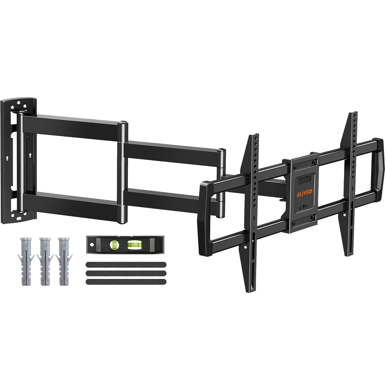 ELIVED Long Arm TV Wall Mount | Full Motion 42-75 Inch Bracket – EV3037