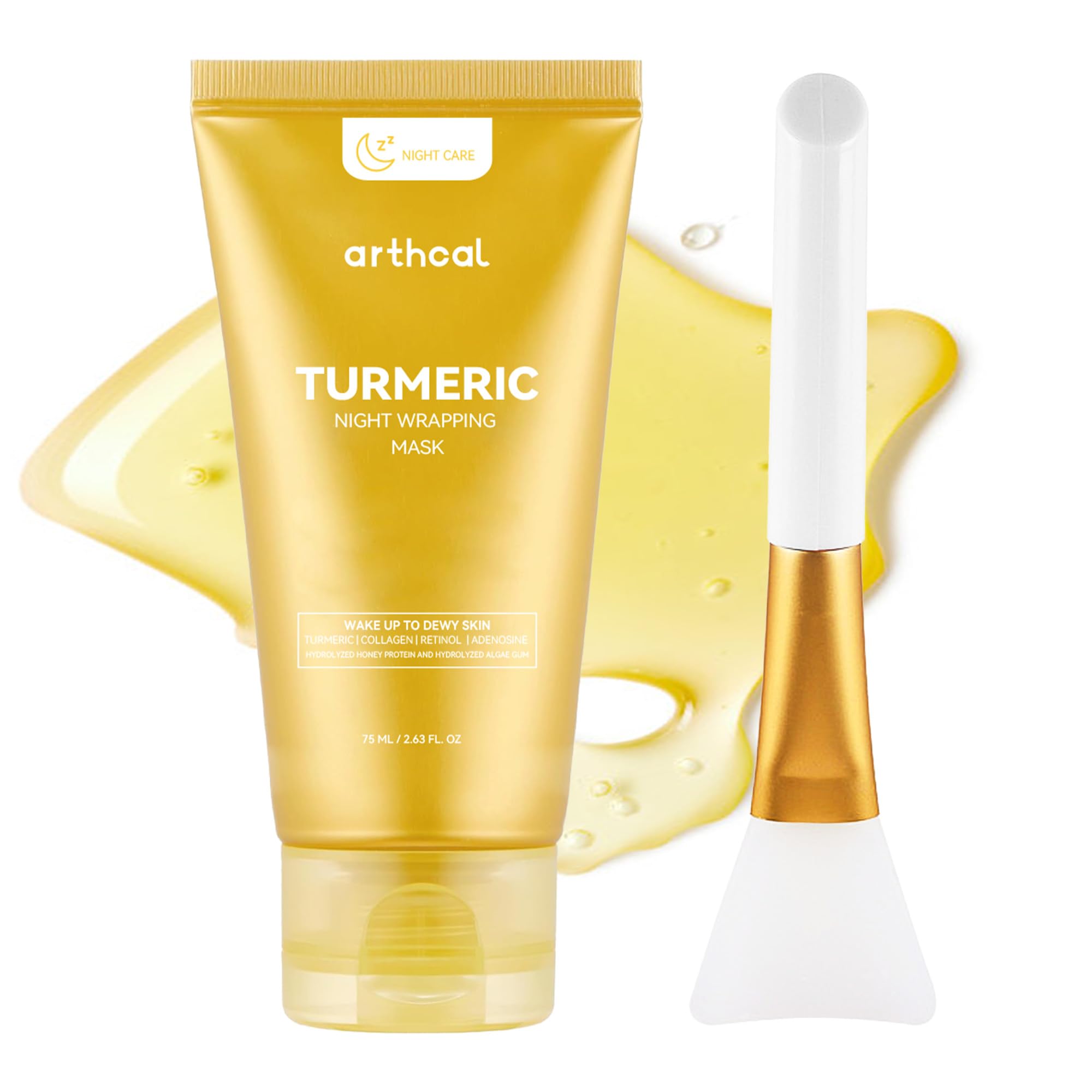 Turmeric & Collagen Overnight Peel-Off Mask with Retinol