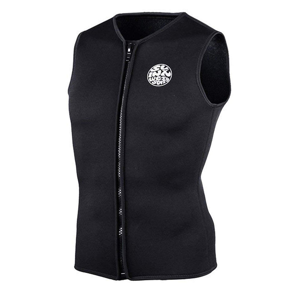 PAWHITS 3mm Neoprene Wetsuit Top | Sleeveless Thermal Swim Vest