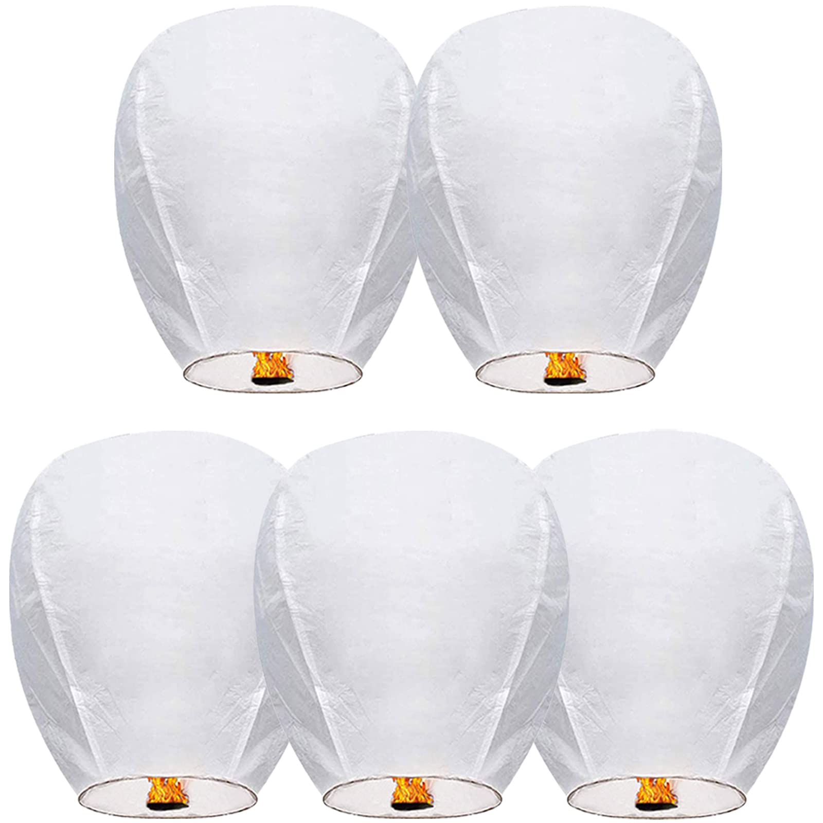 Chinese Sky Lanterns – 100% Biodegradable (5 Pack)