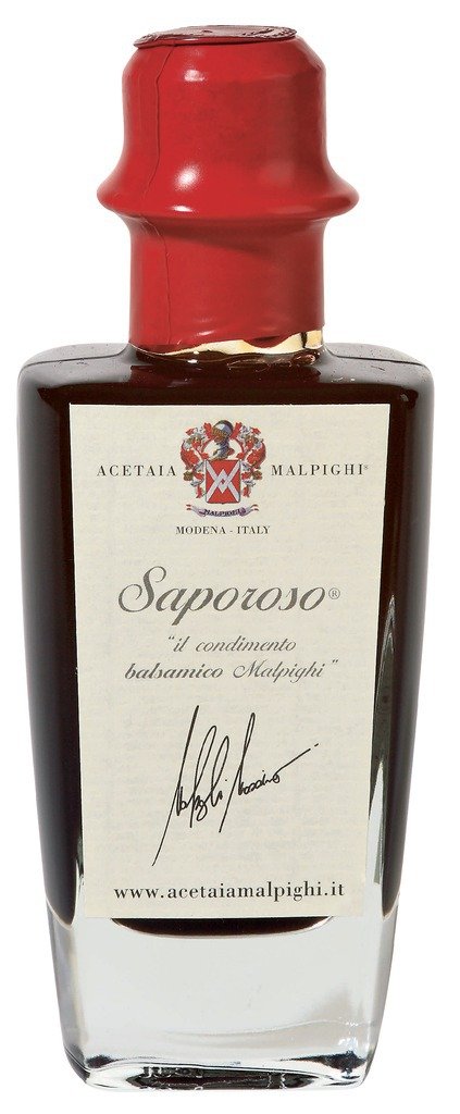 Acetaia Malpighi Saporoso Balsamic Vinegar – 6 Year Aged Gourmet Condiment