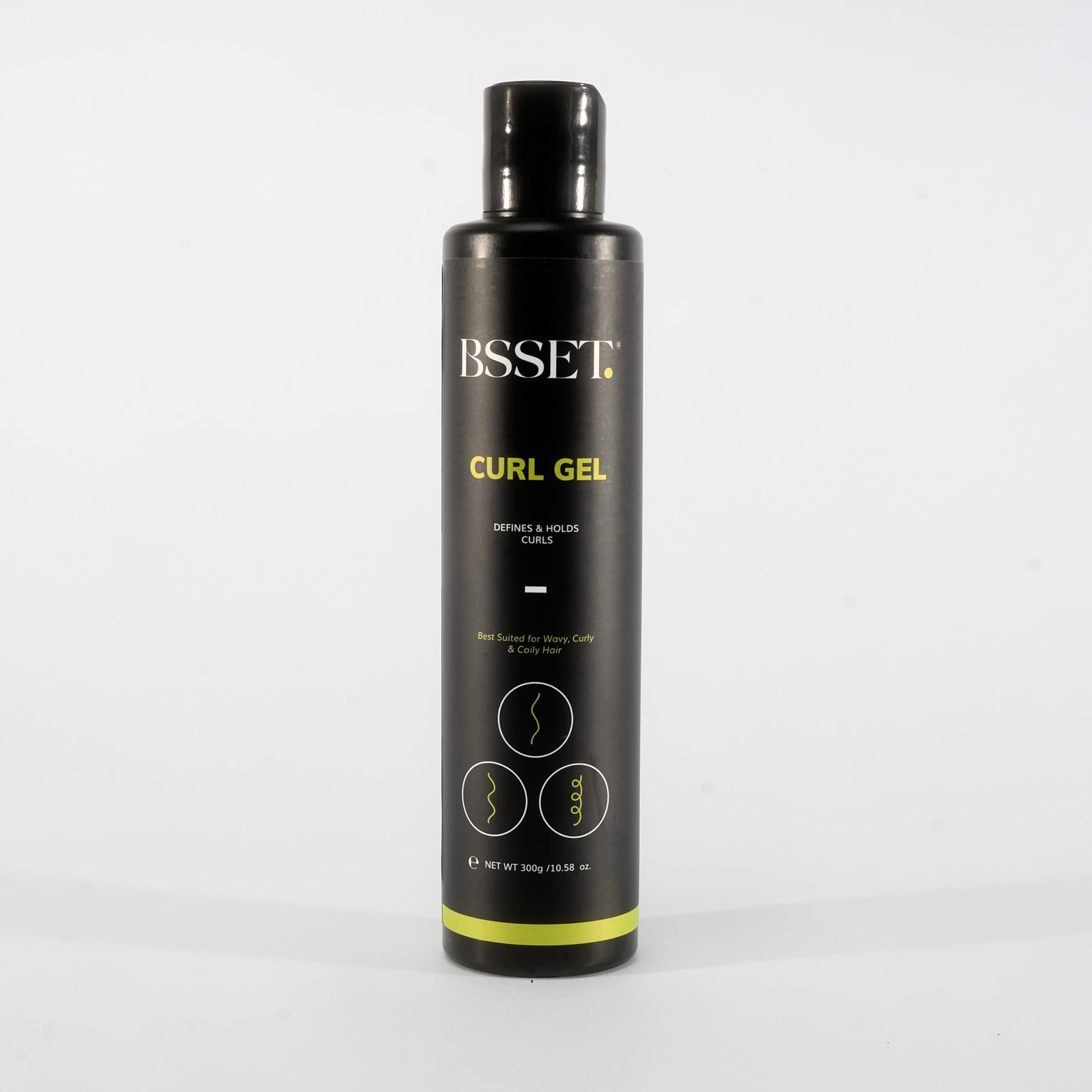 Jolof Store BSSET Curl Gel – Frizz Control & Hold for Type 2-4 Hair