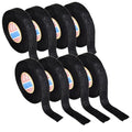 Tesa Wiring Harness Loom Tape - 19mm x 15m Black Fleece - 8 Pack