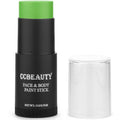 CCbeauty Light Green Face Paint Stick – Non-Toxic SFX Makeup for Cosplay