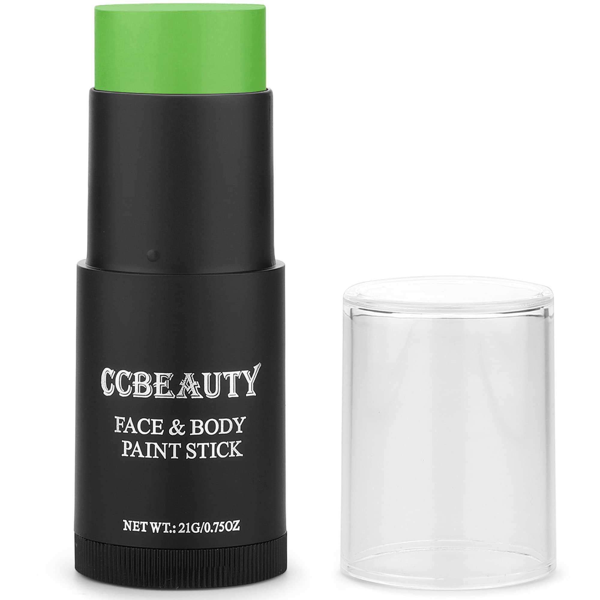 CCbeauty Light Green Face Paint Stick – Non-Toxic SFX Makeup for Cosplay
