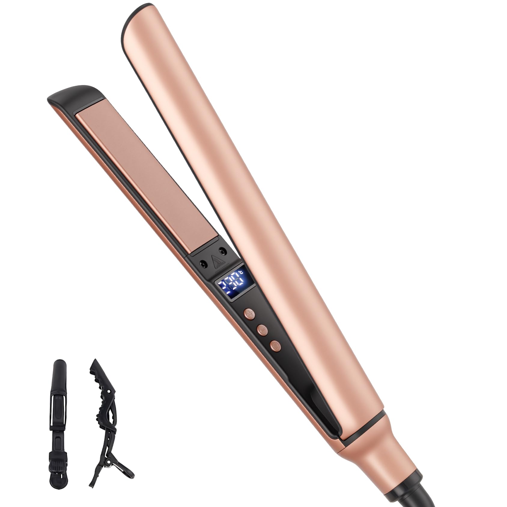 Jolof Store Mini Hair Straightener – Ceramic 2-in-1 Flat Iron for Travel