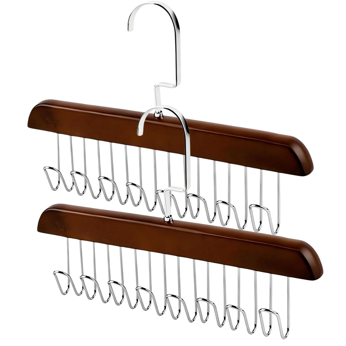 2 Pack Non-Slip Wooden Skid-Proof Belt Holder - image 1