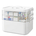 Kryndle Medicine Storage Box, 3 Layer Medicine Box with Compartments - image 1