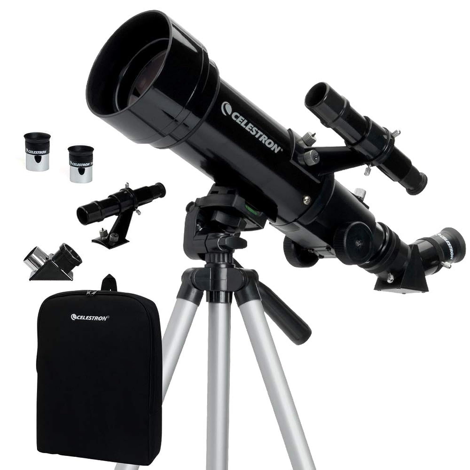 Celestron Travel Scope 70 – Portable Refractor Telescope Kit with Backpack