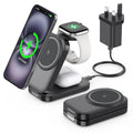 3-in-1 Foldable Magnetic Wireless Charger for MagSafe